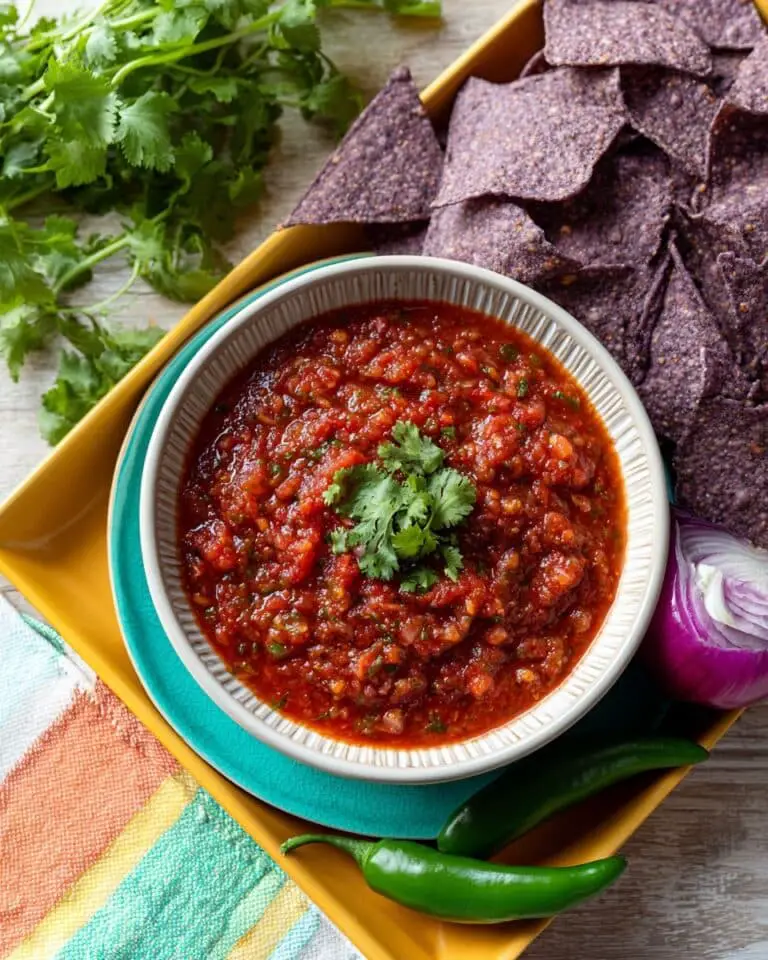 Fresh Tomato Blender Salsa Recipe