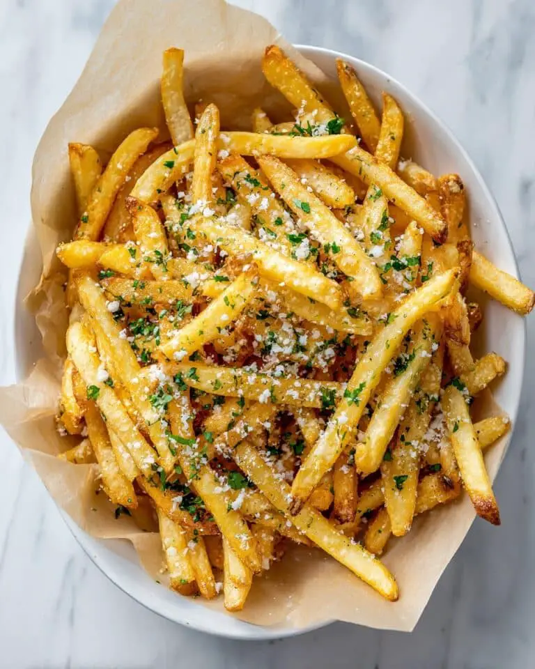 Garlic Parmesan Fries Recipe
