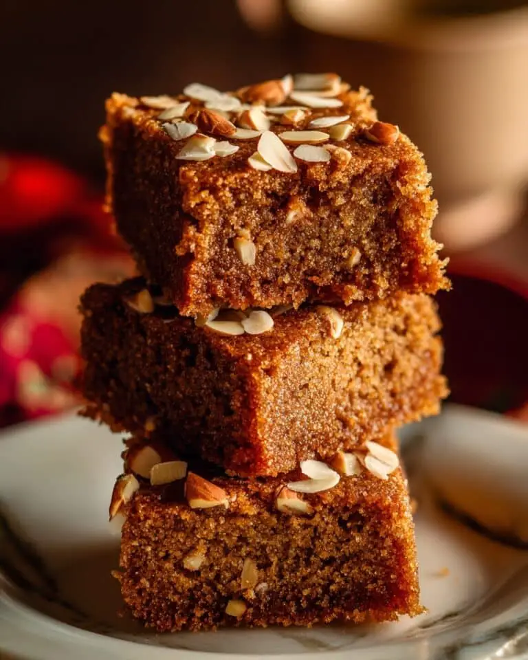 Pumpkin Gingerbread Sheet Cake with Lemon Vanilla Glaze Recipe