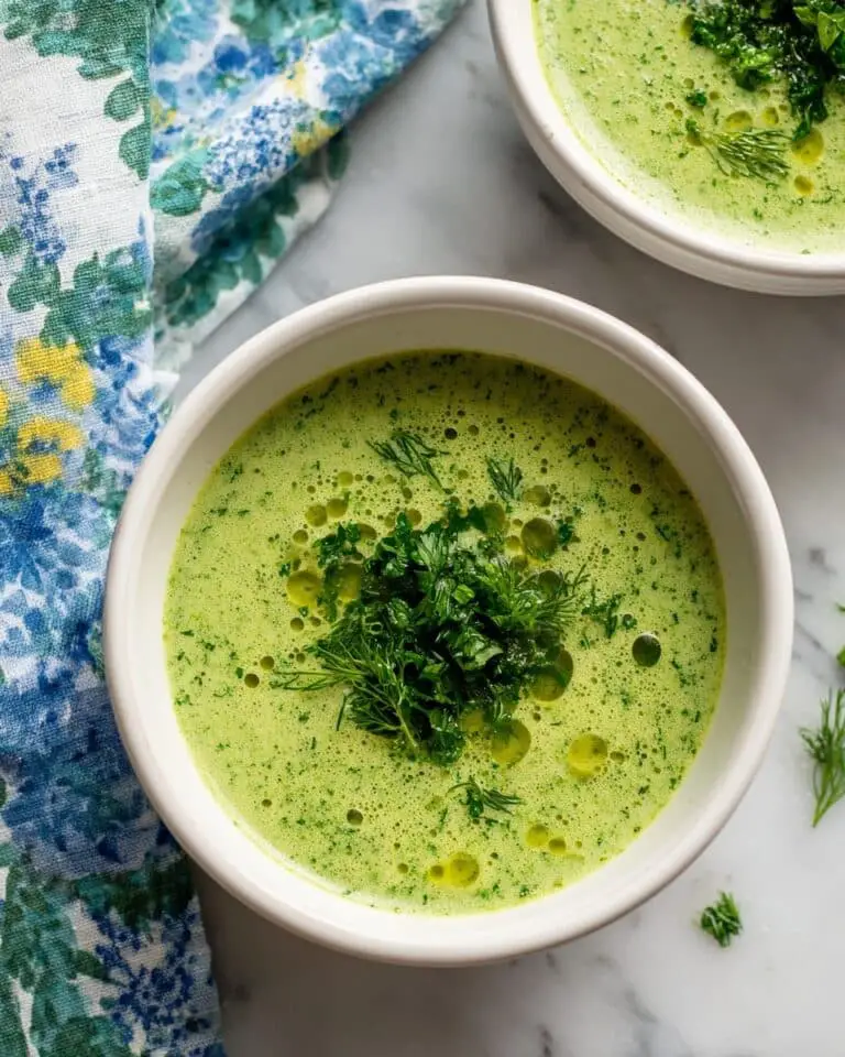 Creamy Vegan Celery Soup with Dill and Lemon Recipe