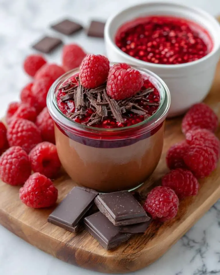 Cacao Raspberry Chia Pudding Recipe
