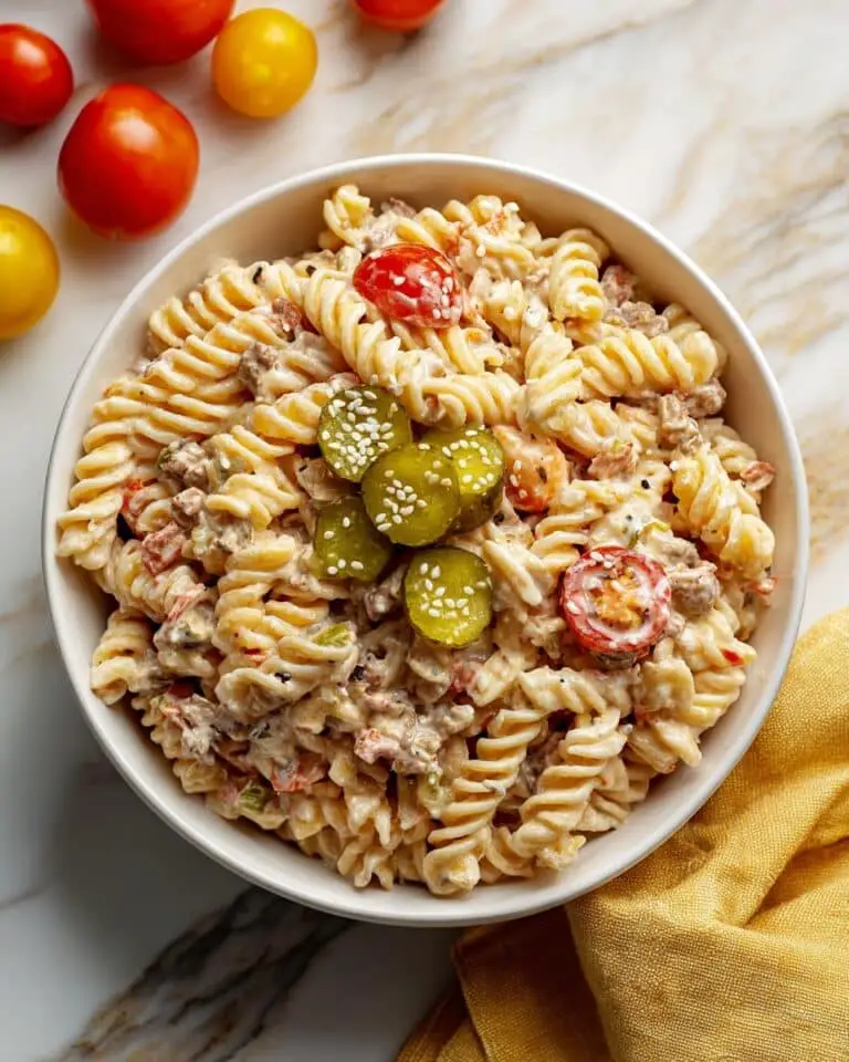 Big Mac Pasta Salad Recipe