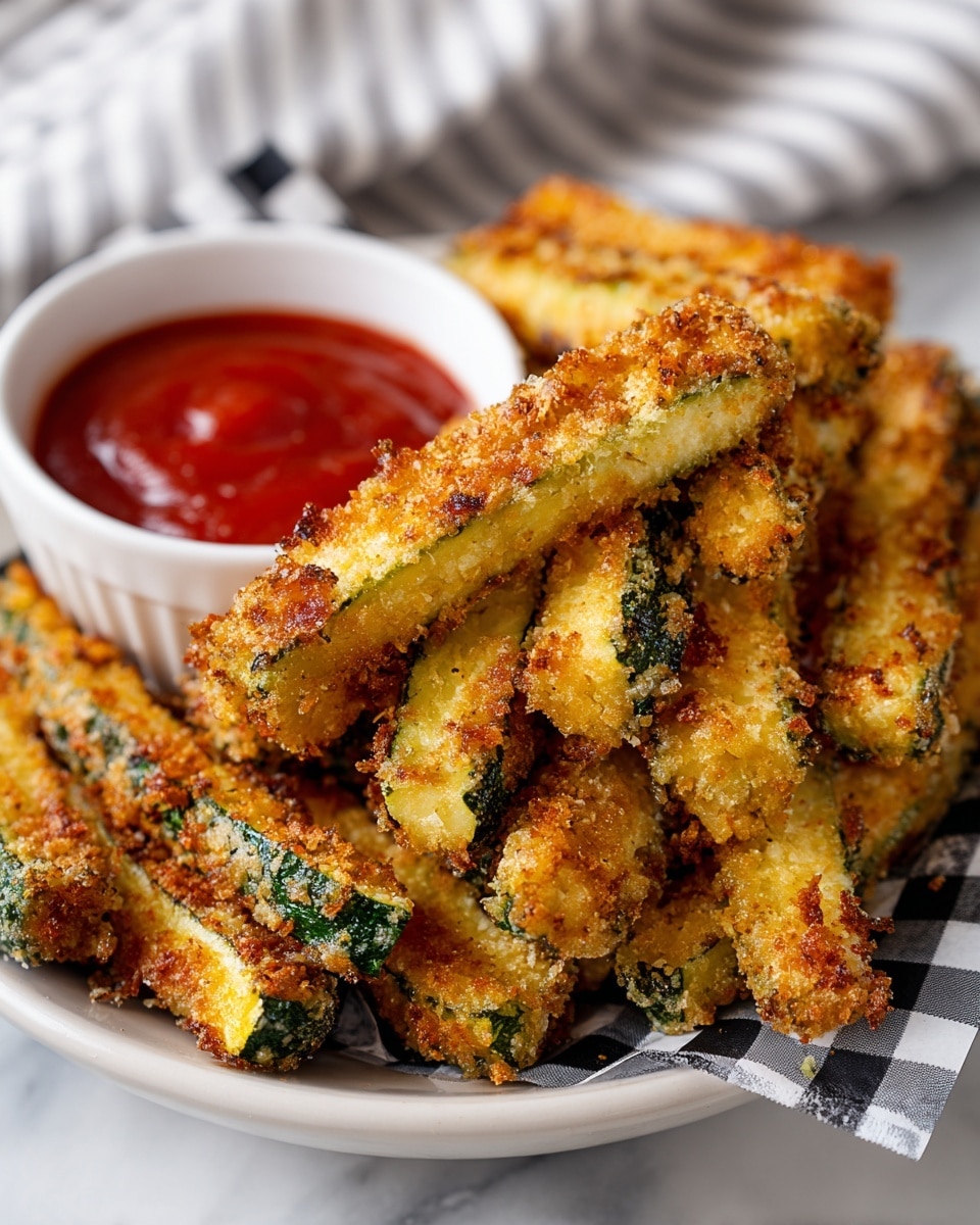 Baked Zucchini Fries Recipe