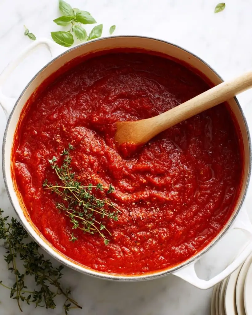 Easy Marinara Sauce Recipe