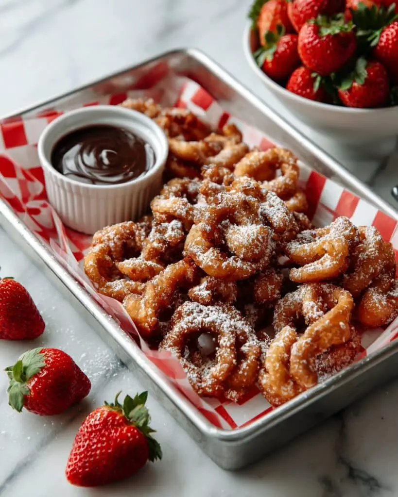 Funnel Cake Fries Recipe