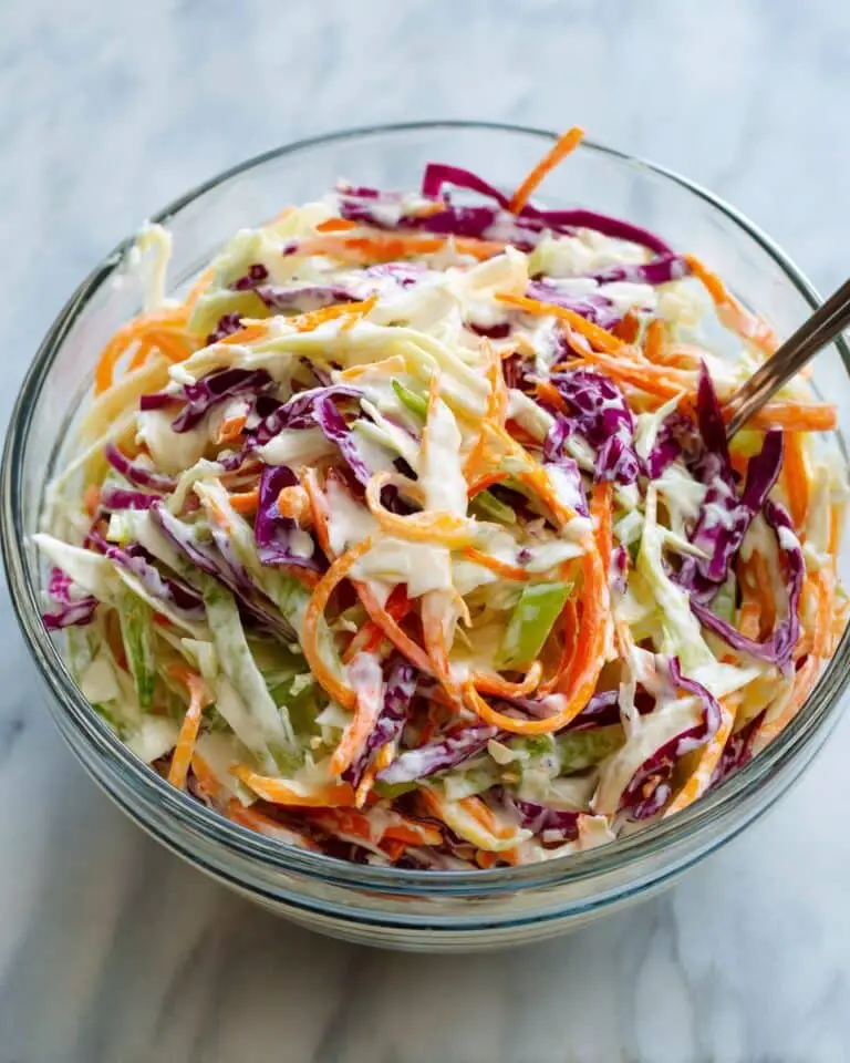 Classic Creamy Coleslaw Recipe
