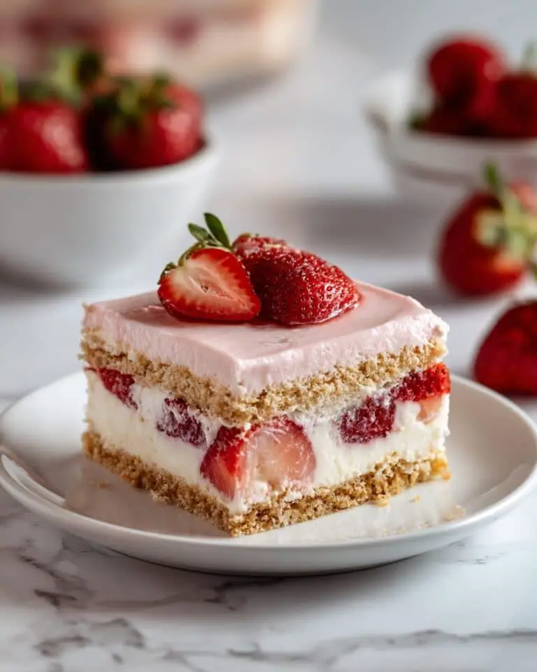 Strawberry Eclair Cake Recipe