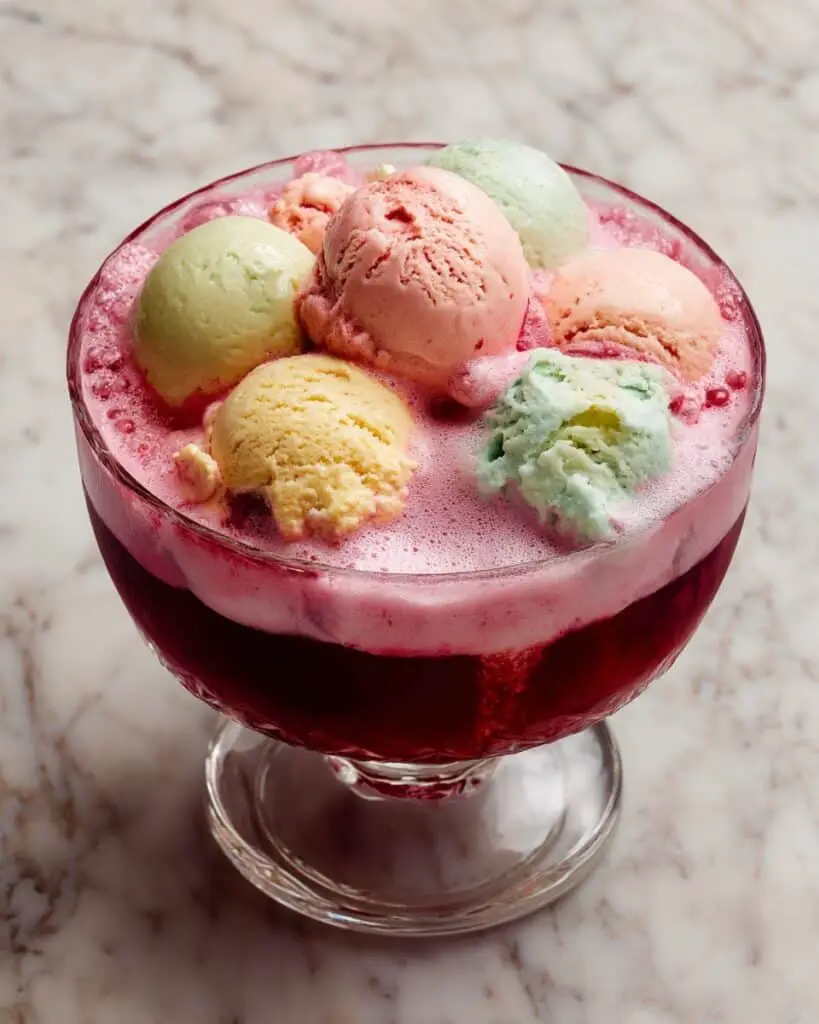 Rainbow Sherbet Punch Recipe