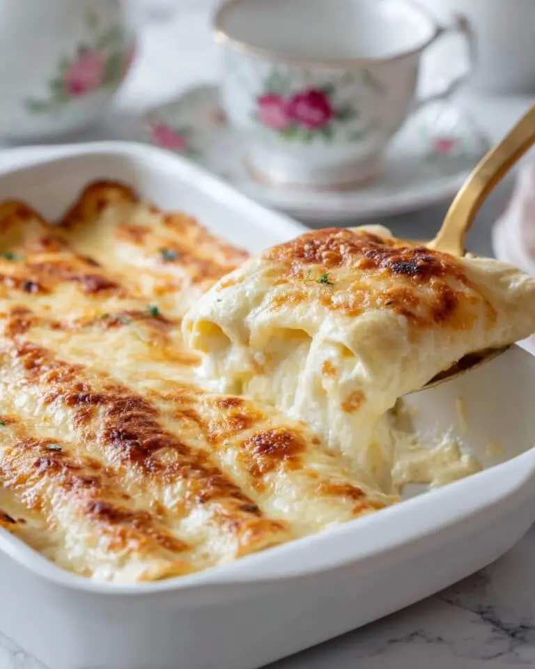 White Chicken Enchiladas Recipe