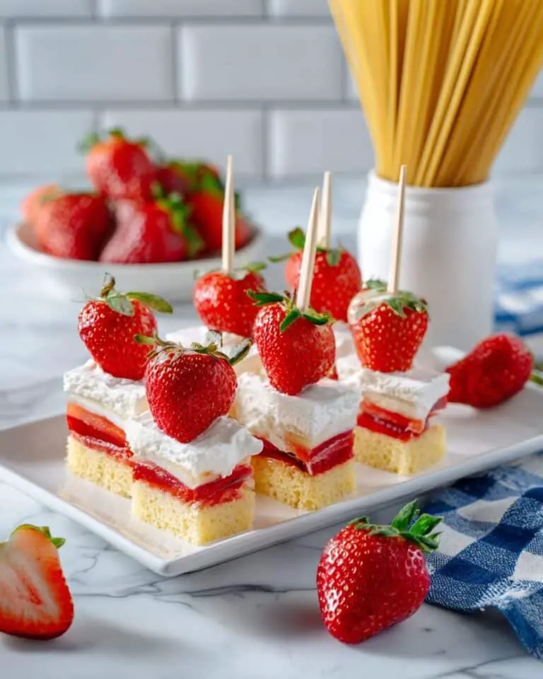 Strawberry Shortcake Kabobs – 2 Ways Recipe