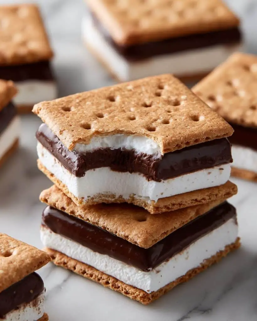 Frozen S’mores Dessert Squares Recipe