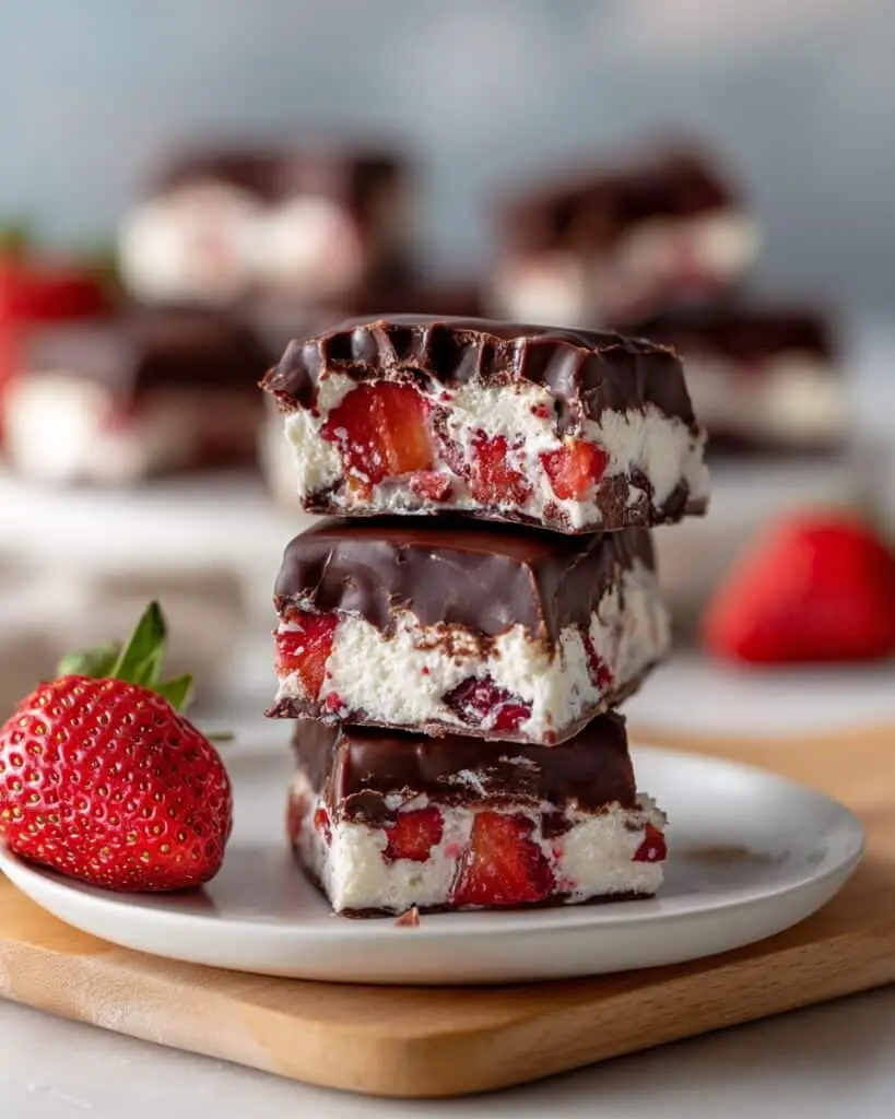 Strawberry Yogurt Bites Recipe