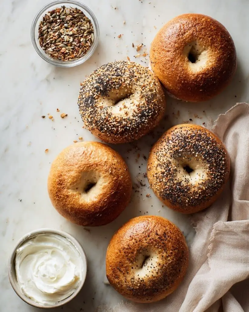 Almond Flour Greek Yogurt Bagels Recipe