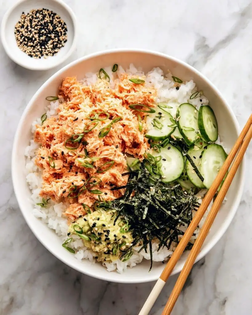 Spicy Tuna Rice Bowls Recipe