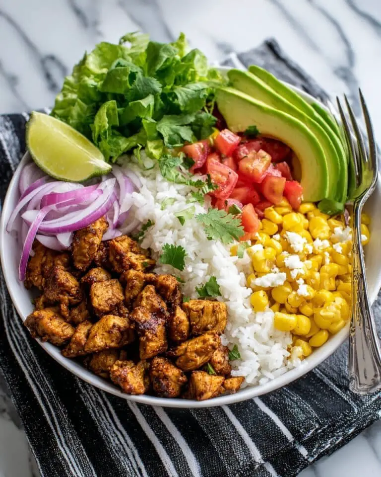 Street Corn Chicken Rice Bowls Recipe