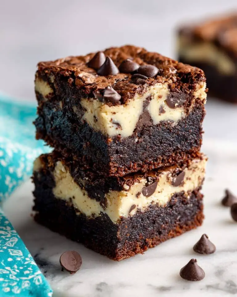 Cookie Dough Brownies Recipe