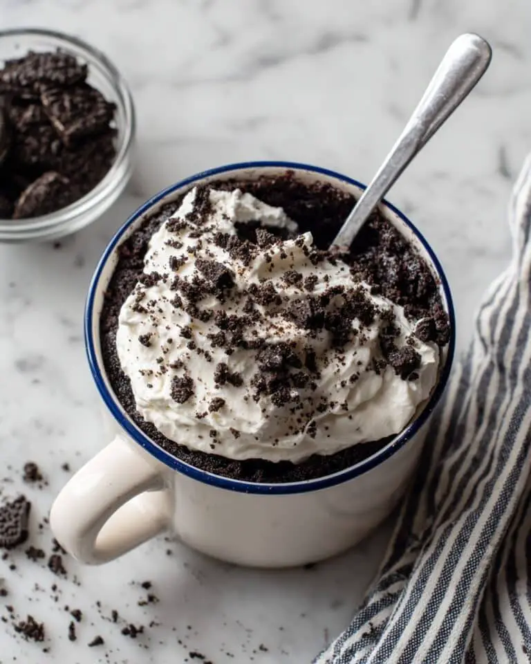 Oreo Mug Cake Recipe