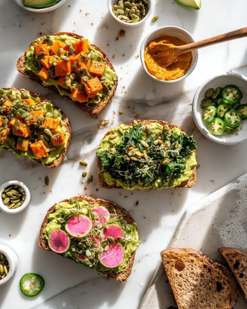 Loaded Sweet Potato and Avocado Toast Recipe
