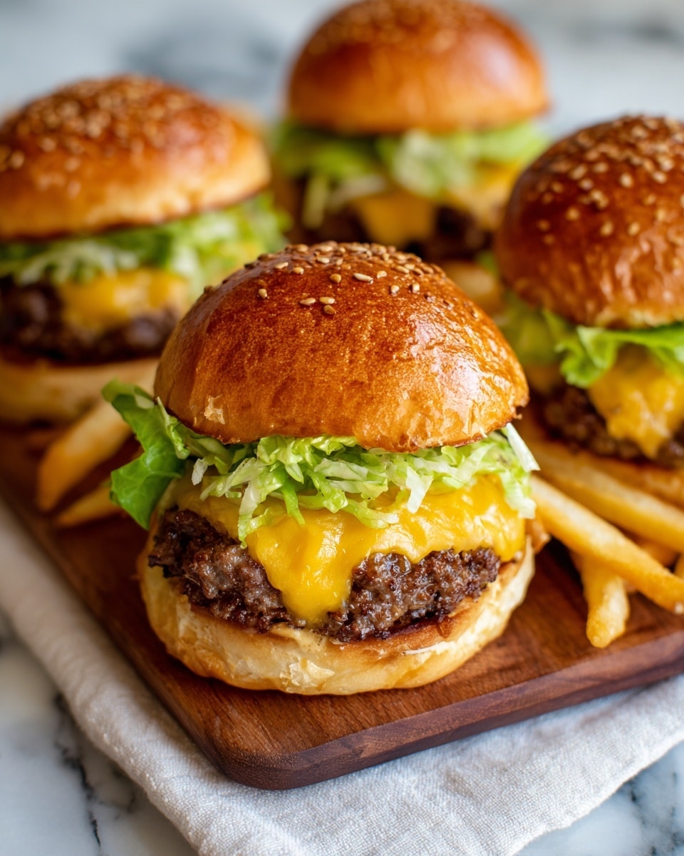 Big Mac Sliders Recipe