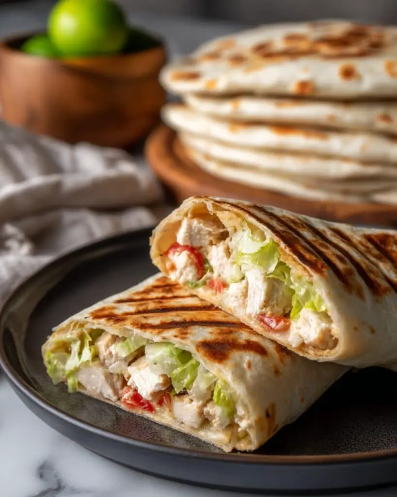 Chicken Crunch Wraps Recipe