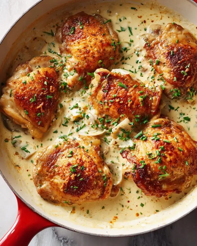 Creamy Garlic Chicken Recipe