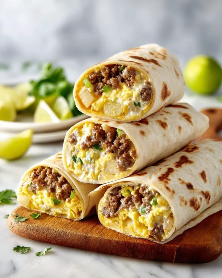 Mexican Breakfast Burritos Recipe