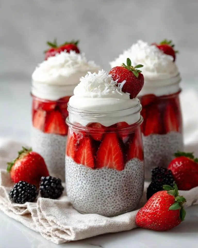 Chia Pudding Parfaits with Fresh Berries Recipe