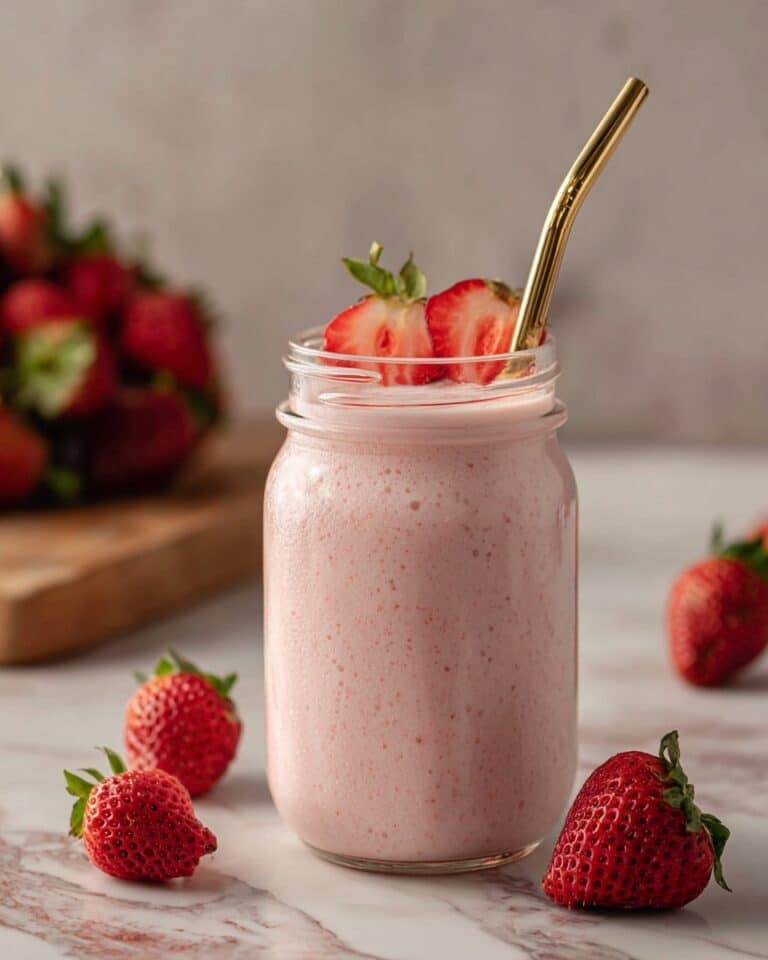 Strawberry Protein Shake Recipe