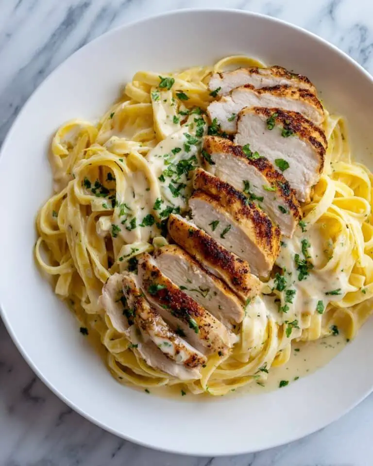 High Protein Chicken Alfredo Recipe