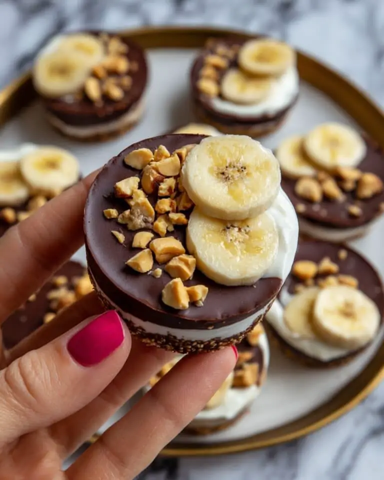Easy & Delicious 4-Ingredient Frozen Chocolate Banana Yogurt Clusters Recipe