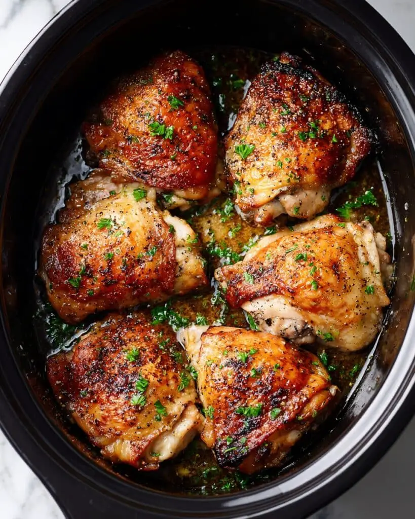 Crock Pot Garlic Brown Sugar Chicken Recipe