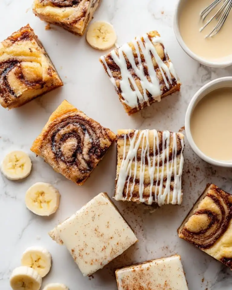 Cinnamon Roll Banana Cake Recipe