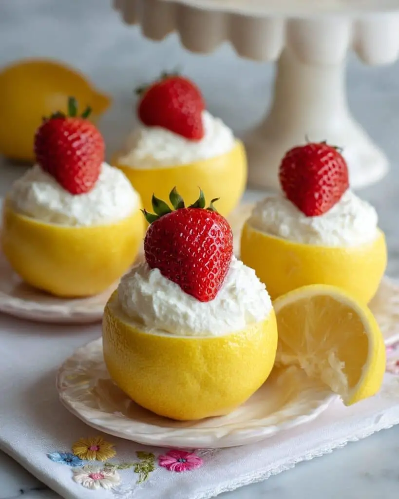 Strawberry Lemonade Pie Cups Recipe