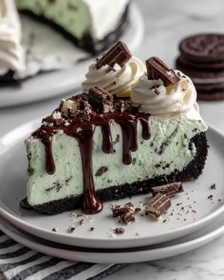 Mint Chocolate Chip Ice Cream Pie Recipe