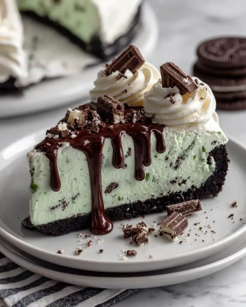Mint Chocolate Chip Ice Cream Pie Recipe