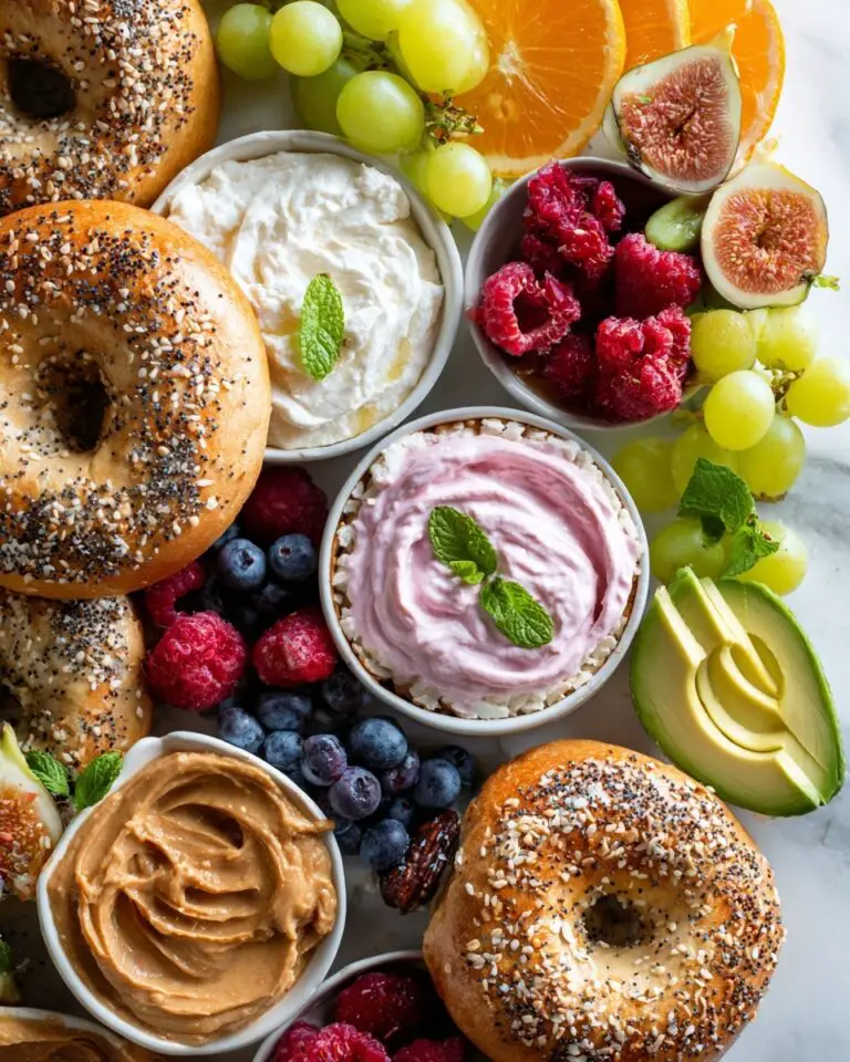 Bagel Charcuterie Board Recipe