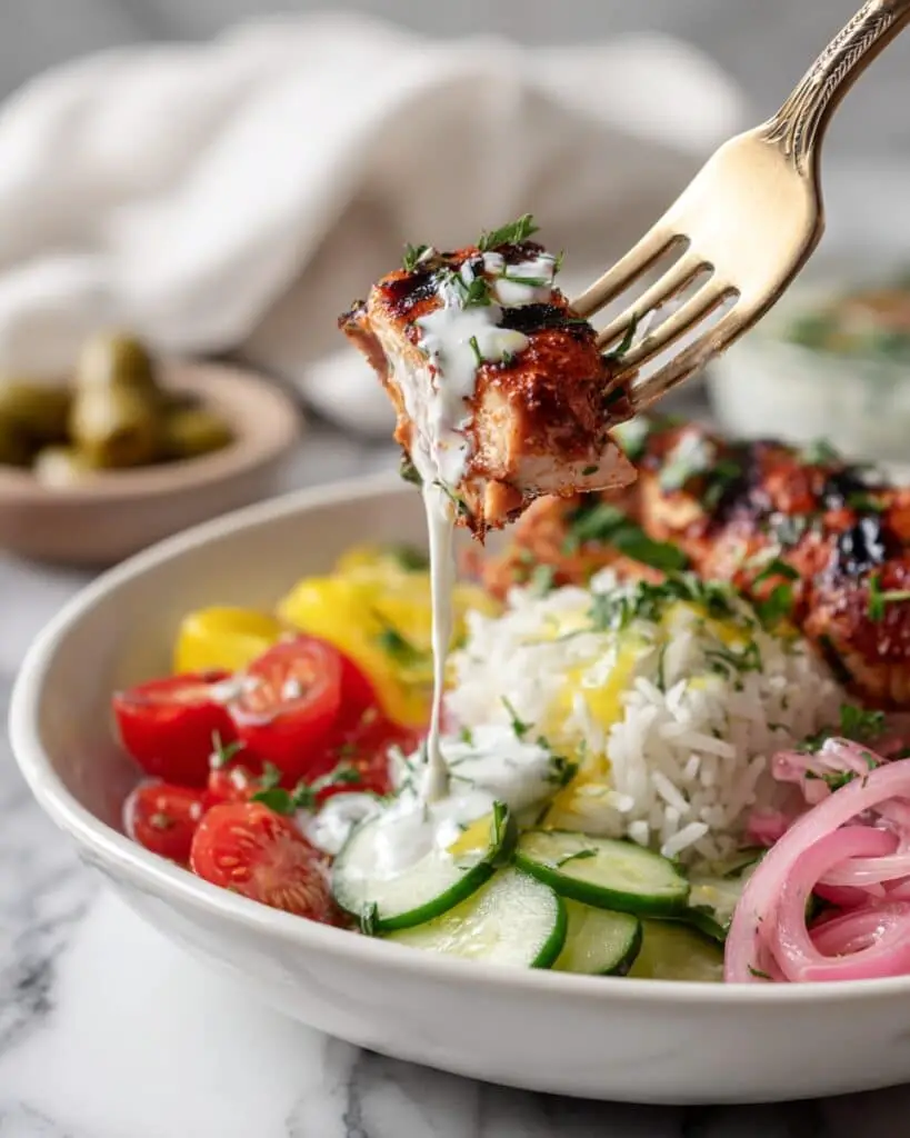 Greek Salmon Rice Bowls Recipe