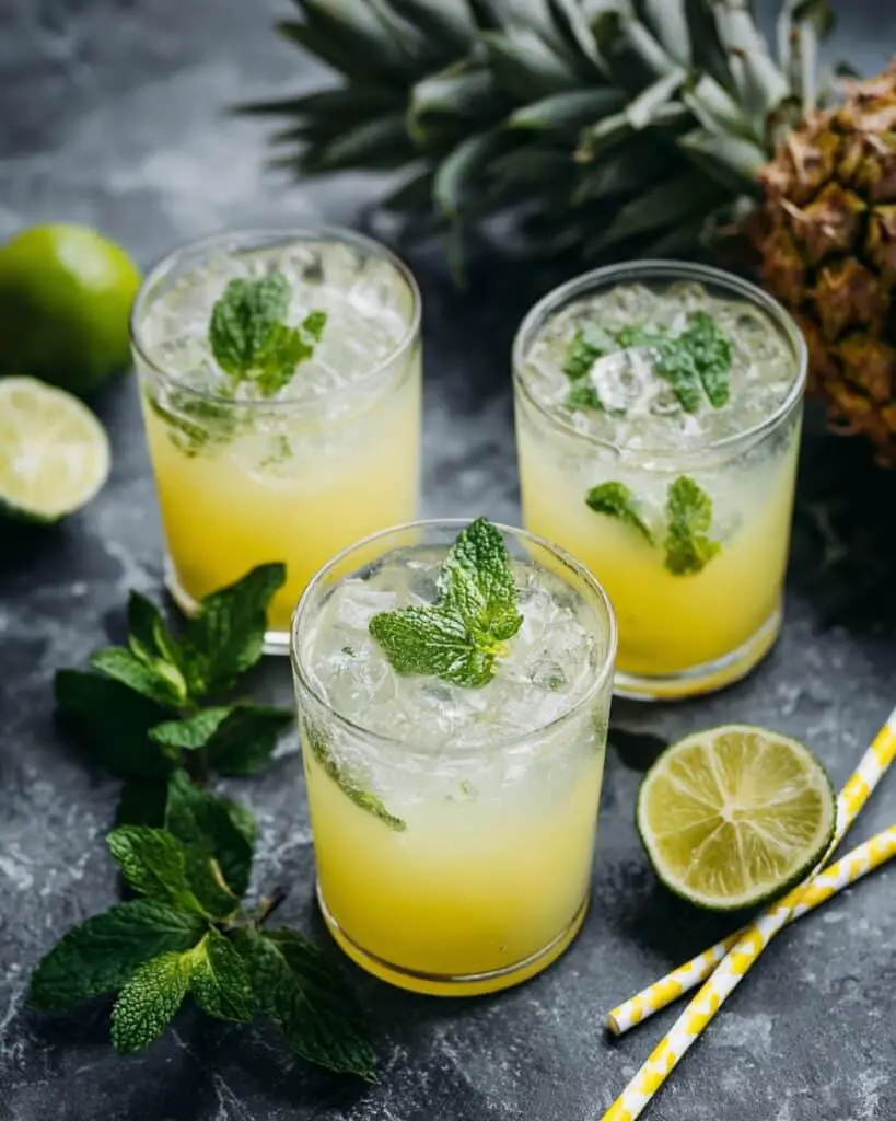 Pineapple Coconut Juice Recipe