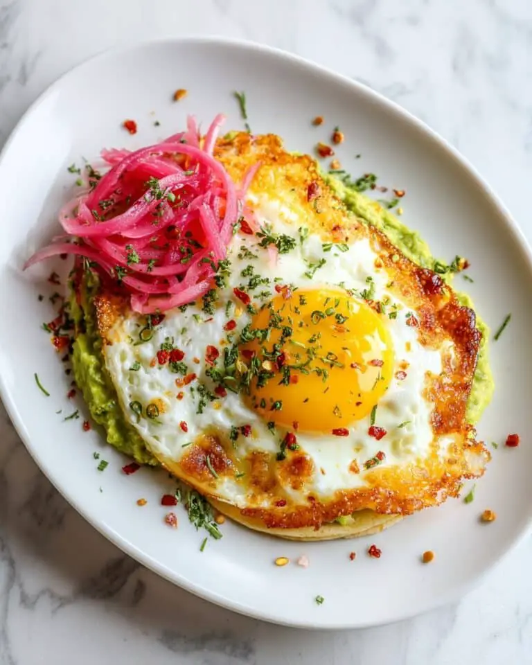 Crispy Feta Fried Eggs (Viral Recipe) Recipe