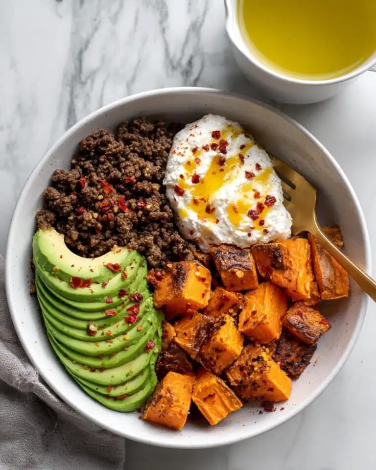 Viral Hot Honey Ground Beef Bowls Recipe