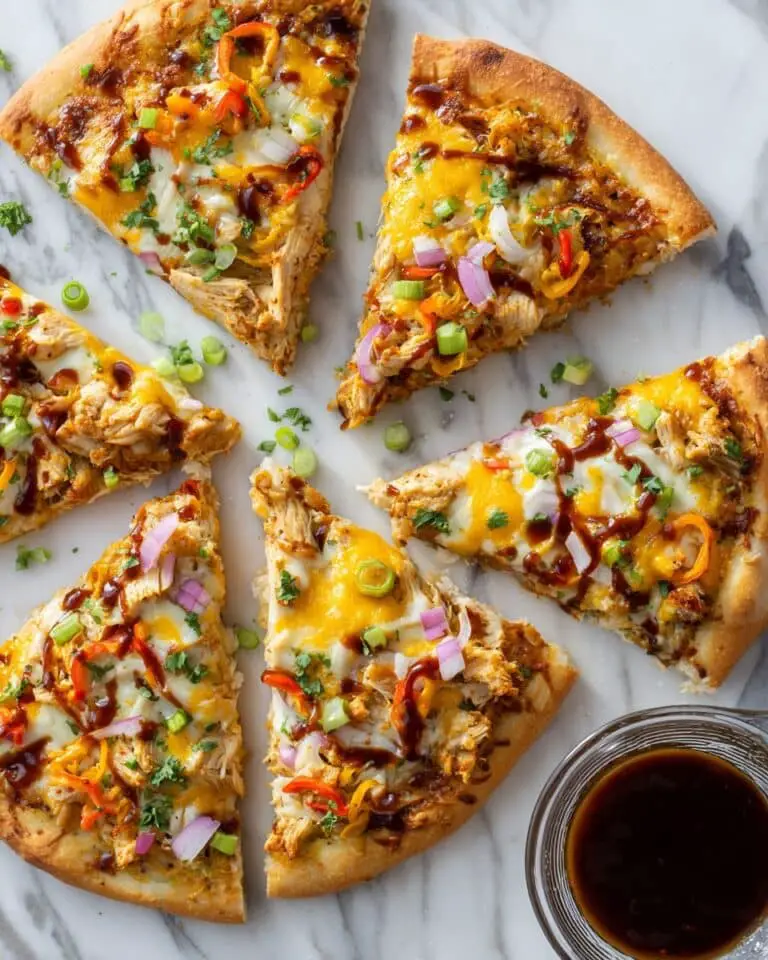 BBQ Chicken Flatbread Recipe
