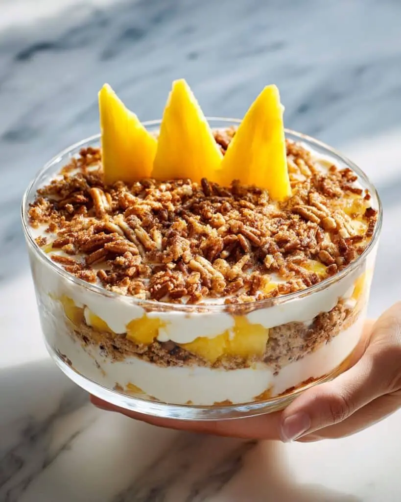 Pineapple Pretzel Crackle Salad Recipe