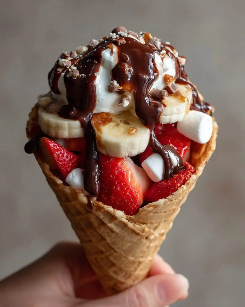 Campfire Cones Recipe