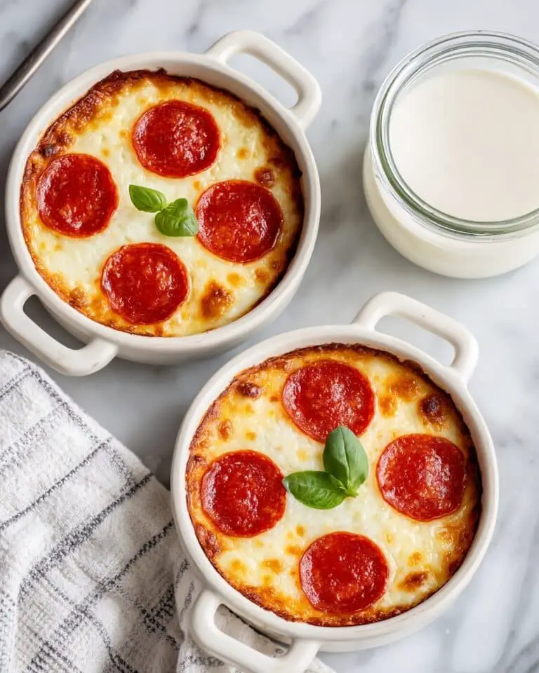 Cottage Cheese Pizza Bowl Recipe