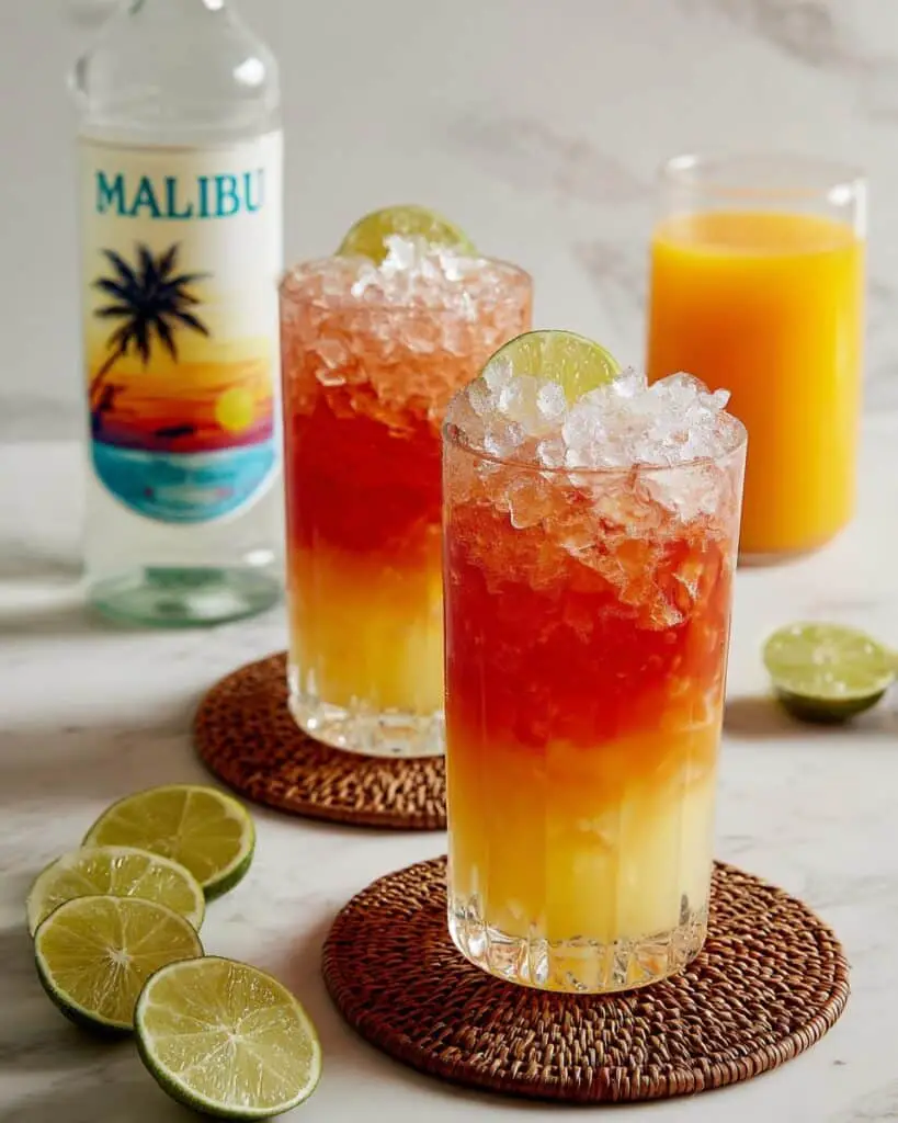 Malibu Bay Breeze (Cocktail Drink Recipe) Recipe