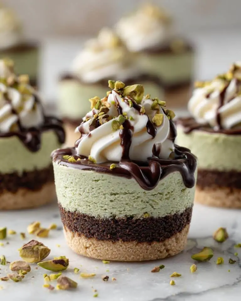 Dubai Chocolate Cheesecake with Pistachio Kataifi Layer Recipe
