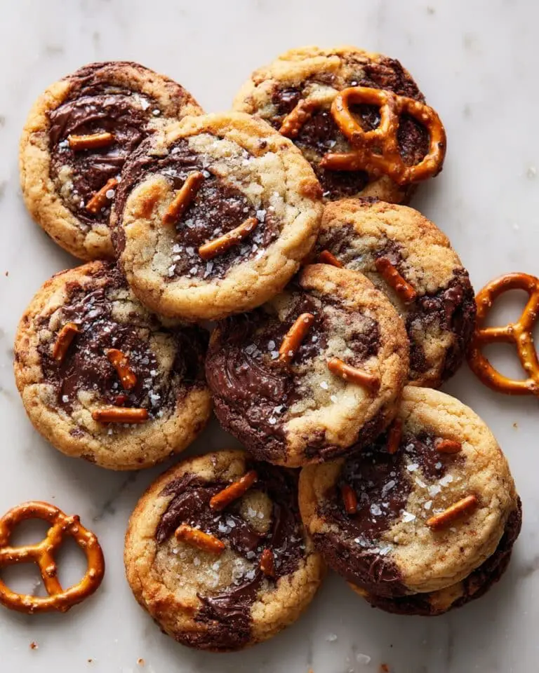Brown Butter Chocolate Chip Pretzel Cookies Recipe