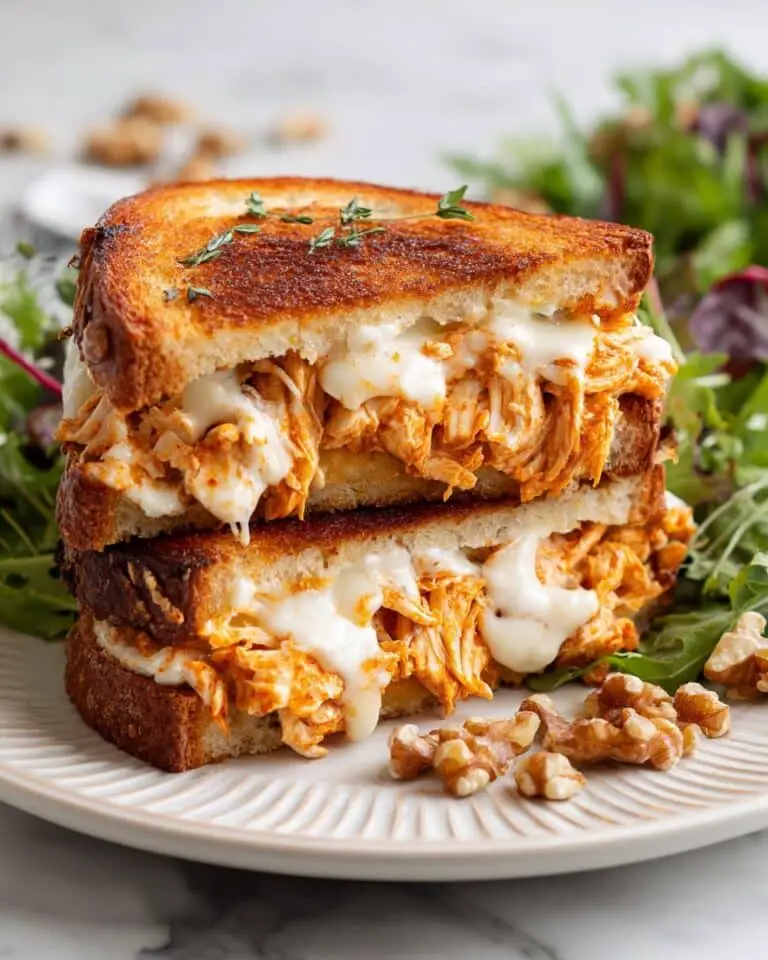 Buffalo Chicken Grilled Cheese Recipe