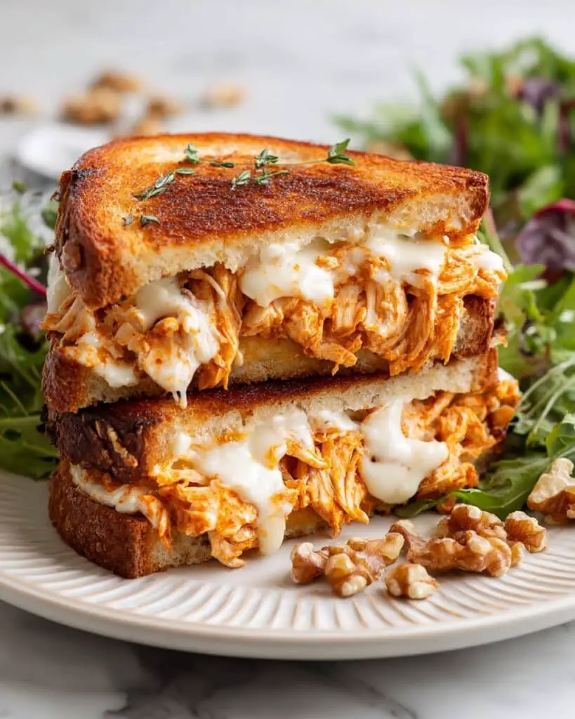 Buffalo Chicken Grilled Cheese Recipe