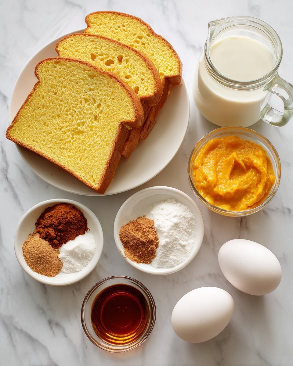 The image shows ten ingredients neatly arranged on a white marbled surface with clear glass bowls and raw eggs. Starting from the top left, a small glass bowl filled with dark brown cocoa powder is placed beside a small bowl of light brown soft brown sugar. Next to it is a bowl of dark chocolate chips, and beside that is a small glass bowl filled with a dark amber liquid labeled vanilla. Below the vanilla bowl is a medium bowl of clear, pale yellow oil, with two whole light brown eggs positioned to its left. Moving left from the eggs, there is a medium glass bowl filled with glossy black beans. Above the beans are two tiny bowls containing white salt and white baking soda respectively, and to the right of these is a small bowl filled with dark brown coffee. All bowls and items are cleanly placed and spaced out evenly on the white marbled background. Photo taken with an iphone --ar 4:5 --v 7